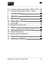 Preview for 38 page of Schulter Systems LIPROTEC LT EK 24V100W Directions For Use Manual