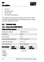 Preview for 49 page of Schulter Systems LIPROTEC LT EK 24V100W Directions For Use Manual