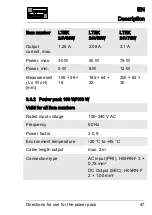 Preview for 50 page of Schulter Systems LIPROTEC LT EK 24V100W Directions For Use Manual