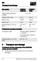 Preview for 51 page of Schulter Systems LIPROTEC LT EK 24V100W Directions For Use Manual