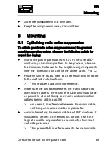 Preview for 52 page of Schulter Systems LIPROTEC LT EK 24V100W Directions For Use Manual