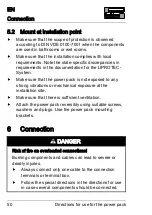 Preview for 53 page of Schulter Systems LIPROTEC LT EK 24V100W Directions For Use Manual