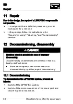 Preview for 63 page of Schulter Systems LIPROTEC LT EK 24V100W Directions For Use Manual