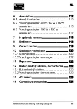 Preview for 98 page of Schulter Systems LIPROTEC LT EK 24V100W Directions For Use Manual