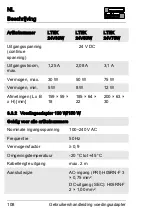 Preview for 111 page of Schulter Systems LIPROTEC LT EK 24V100W Directions For Use Manual