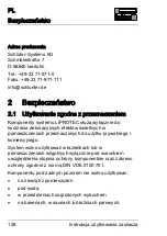 Preview for 131 page of Schulter Systems LIPROTEC LT EK 24V100W Directions For Use Manual