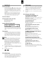 Предварительный просмотр 14 страницы Schulthess 6697.0 Instructions For The Use