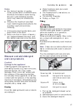 Предварительный просмотр 17 страницы Schulthess Bianca 400 Instruction Manual And Installation Instructions