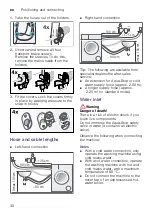 Предварительный просмотр 30 страницы Schulthess Bianca 400 Instruction Manual And Installation Instructions