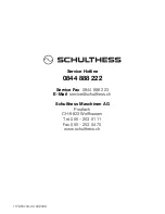 Preview for 96 page of Schulthess Perla SG 55I User Manual