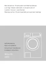 Preview for 1 page of Schulthess Spirit 510 Installation Instructions Manual