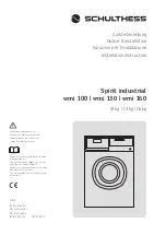 Preview for 1 page of Schulthess Spirit industrial wmi 100 Installation Instruction