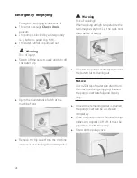 Preview for 48 page of Schulthess SPIRIT TOPLINE 710 Operating Instructions Manual