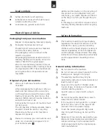 Preview for 34 page of Schulthess Spirit topLine 7540i Instructions For The Use