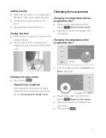 Preview for 15 page of Schulthess Spirit topLine 810 Operating Instructions Manual