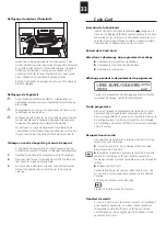 Предварительный просмотр 33 страницы Schulthess Spirit topLine TW 8340 Operating Instructions Manual