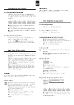 Предварительный просмотр 60 страницы Schulthess Spirit topLine TW 8340 Operating Instructions Manual