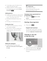 Preview for 22 page of Schulthess topLine pro 9240 Operating Instructions Manual