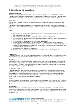 Preview for 5 page of SCHULTZE InduStrip IHS 3000 Mounting And Operating Instructions