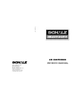 Schulz 10120HL40X Owner'S Manual preview