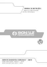 Schulz Mitre Saw 8" Instruction Manual preview