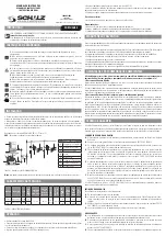 Schulz SFFC38 Instruction Manual предпросмотр