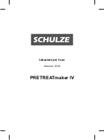 Preview for 33 page of Schulze PRETREATmaker IV Instruction Manual