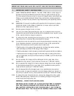 Preview for 4 page of Schumacher Electric 00-99-000906 Owner'S Manual