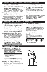 Preview for 5 page of Schumacher Electric BATTERY EXTENDER BE01252 Owner'S Manual