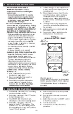 Preview for 5 page of Schumacher Electric BATTERY EXTENDER BE01257 Owner'S Manual