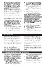 Preview for 6 page of Schumacher Electric BATTERY EXTENDER BE01257 Owner'S Manual