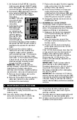 Preview for 8 page of Schumacher Electric DSR PROSERIES DSR136 Owner'S Manual