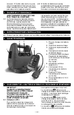 Preview for 19 page of Schumacher Electric DSR PROSERIES DSR136 Owner'S Manual