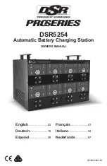 Schumacher Electric DSR PROSERIES DSR5254 Owner'S Manual предпросмотр