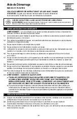 Предварительный просмотр 28 страницы Schumacher Electric DSR104 Owner'S Manual