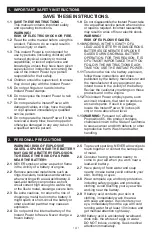 Preview for 4 page of Schumacher Electric IP-125C Owner'S Manual