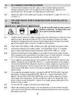 Предварительный просмотр 10 страницы Schumacher Electric MC-1 Owner'S Manual