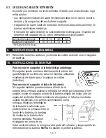 Предварительный просмотр 21 страницы Schumacher Electric Napa 90-300A Owner'S Manual