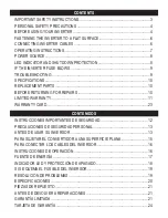 Preview for 2 page of Schumacher Electric PI-750 Owner'S Manual