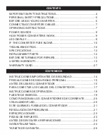 Preview for 3 page of Schumacher Electric PID-500-USB Owner'S Manual