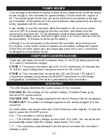 Preview for 9 page of Schumacher Electric PID-500-USB Owner'S Manual