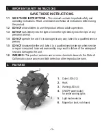 Preview for 3 page of Schumacher Electric RED FUEL SL160 Owner'S Manual