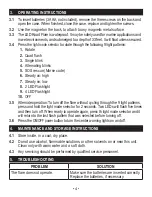 Preview for 4 page of Schumacher Electric RED FUEL SL160 Owner'S Manual