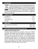 Preview for 25 page of Schumacher Electric SA874U Owner'S Manual