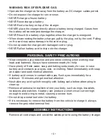 Preview for 5 page of Schumacher Electric SC-200A-CA Owner'S Manual