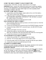 Preview for 8 page of Schumacher Electric SC-200A-CA Owner'S Manual