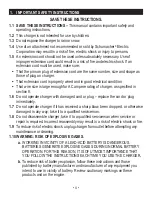 Preview for 4 page of Schumacher Electric SC1278 Owner'S Manual