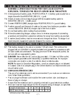 Preview for 7 page of Schumacher Electric SC1278 Owner'S Manual