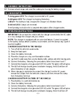 Preview for 8 page of Schumacher Electric SC1278 Owner'S Manual