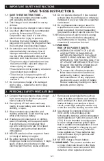 Предварительный просмотр 2 страницы Schumacher Electric SC1283 Owner'S Manual